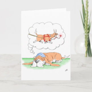 Cartão De Festividades Sonhos do Natal