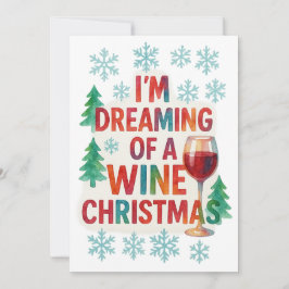 Cartão De Festividades Sorrisos de Natal em Tinta Álcool