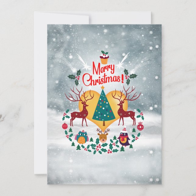 Cartão De Festividades Soul Natal (Frente)