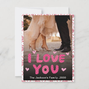 Cartão De Festividades Soulmates I Love You Personalised Photo Namorados