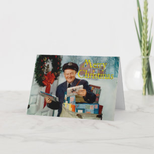 Cartão De Festividades "Special Delivery" Christmas Card