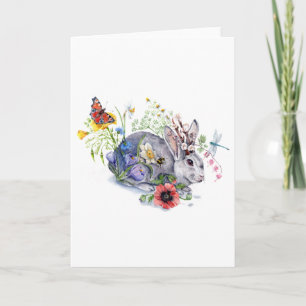Cartão De Festividades Spring Jackalope
