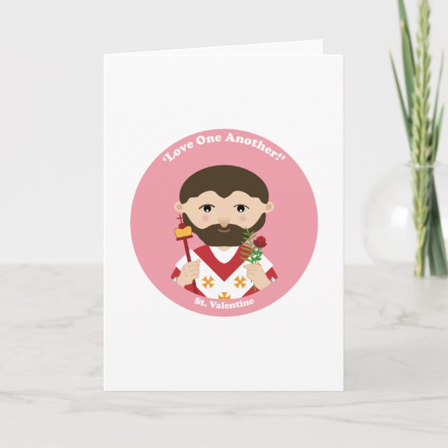 Cartão De Festividades St. Namorados (Frente)