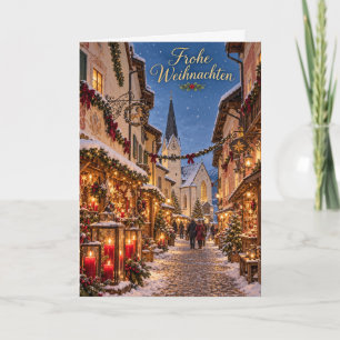 Cartão De Festividades St Wolfgang Adventgasse Feliz Natal
