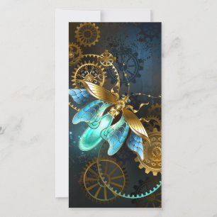 Cartão De Festividades Steampunk Firefly