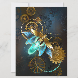 Cartão De Festividades Steampunk Firefly