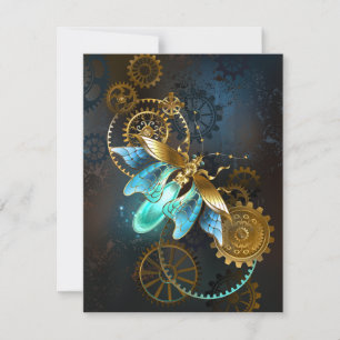 Cartão De Festividades Steampunk Firefly