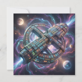 Cartão De Festividades Stellar Path – Journey Through the Universe´8
