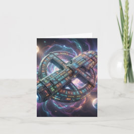 Cartão De Festividades Stellar Path – Journey Through the Universe´8