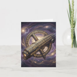 Cartão De Festividades Stellar Path – Journey Through the Universe´9