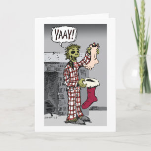 Cartão De Festividades Stocking