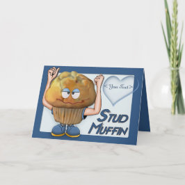 Cartão De Festividades Stud Muffin