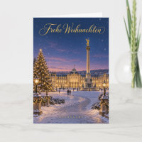 Stuttgart Schlossplatz Feliz Natal