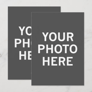 Cartão De Festividades Sua Foto Aqui