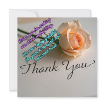 Sua generosidade é apreciada