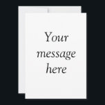 Cartão De Festividades Sua mensagem aqui adiciona nome de texto monograma<br><div class="desc">Design</div>