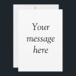 Cartão De Festividades Sua mensagem aqui adiciona nome de texto monograma<br><div class="desc">Design</div>