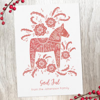 Sueco Dala Horse God Jul