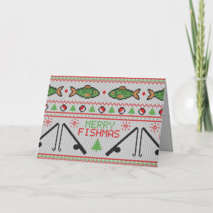 Cartão De Festividades Suéter de Natal Feio