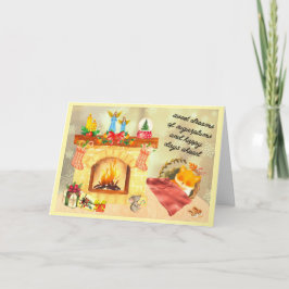 Cartão De Festividades Sugar Plum Dreams Holiday Card