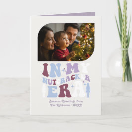 Cartão De Festividades Sugar Plum Fun Retro Christmas Photos