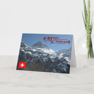 Cartão De Festividades Suiça, região de Jungfrau, Eiger