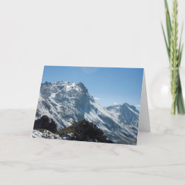 Cartão De Festividades Suiça Snow Davos