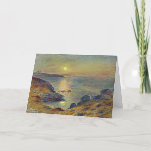 Cartão De Festividades Sunset em Douarnenez