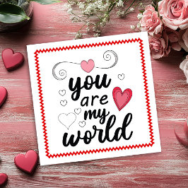 Cartão De Festividades Sweet Hand Drawn Valentine’s Day Card for Her Sket