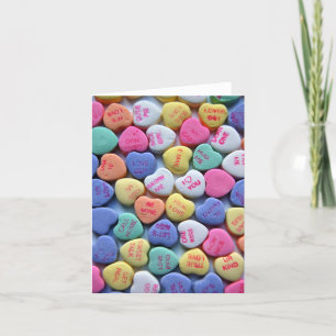Cartão De Festividades Sweetheart Candy Sayings Valentine's Day Card