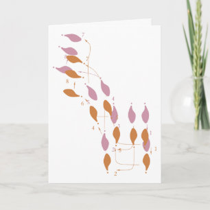 Cartão De Festividades Tango of Love Card (2 Women)