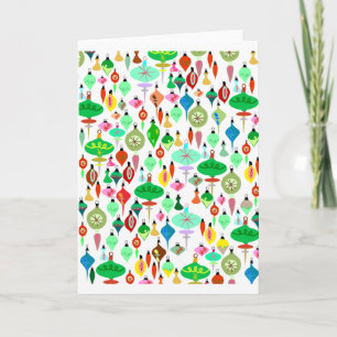 Cartão De Festividades Tantas Ornações