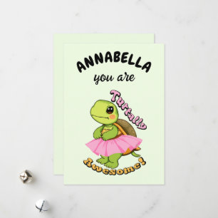 Cartão De Festividades Tão incrível, jogar com palavras personalizadas