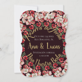 Cartão De Festividades Tarjeta de reserva de fecha| Reserva la Fecha Card