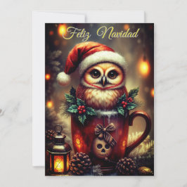 Cartão De Festividades Tarjeta Navideña 