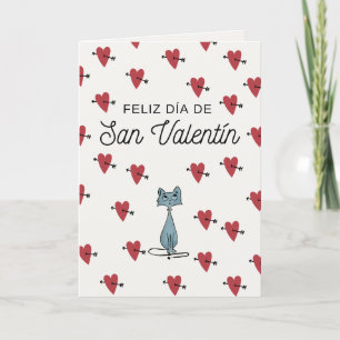 Cartão De Festividades Tarjeta San Valentín
