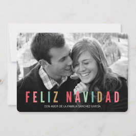 Cartão De Festividades Tarjetas Navideñas de Foto | Feliz Navidad