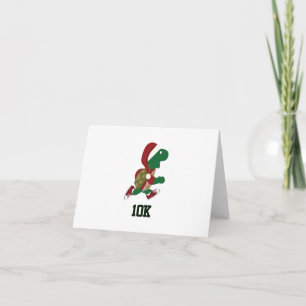 Cartão De Festividades Tartaruga Corrente de Natal 10K