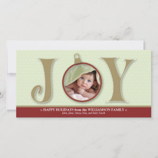 Cartão De Festividades {TBA} Fotocarta de Natal Personalizada da Família 