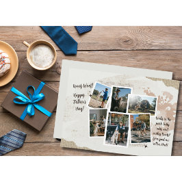 Cartão De Festividades Te Dando Um Feliz Dia de os pais Engraçado