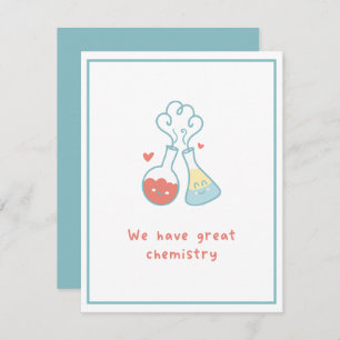 Cartão De Festividades Temos Dia de os namorados de frascos bonitos de qu