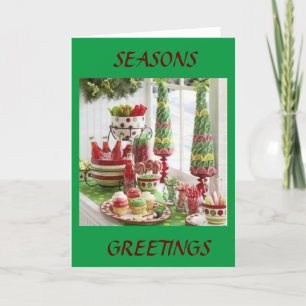 CARTÃO DE FESTIVIDADES TEMPORIZAÇÕES QUE VÊM DA NOSSA CASA ATÉ À SUA CASA