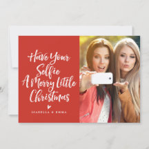 Tenha Sua Selfie Uma Feliz Feriada De Natal