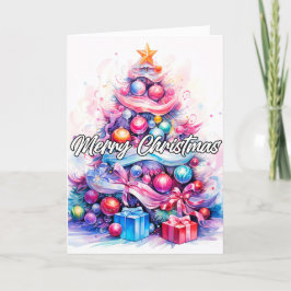 Cartão De Festividades Tenha Um Feliz Natal