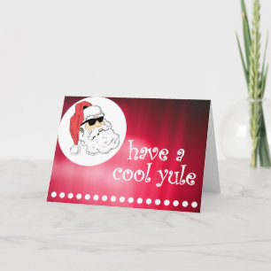 Cartão De Festividades Tenha um Legal Yule