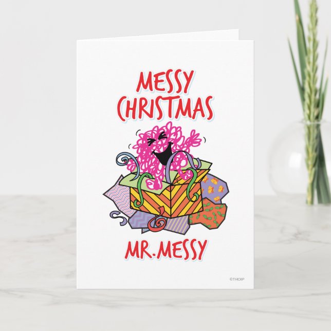 Cartão De Festividades Tenha Um Natal Mensal (Frente)