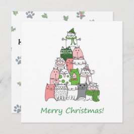 Cartão De Festividades Tenha um Natal Peludo e Feliz!