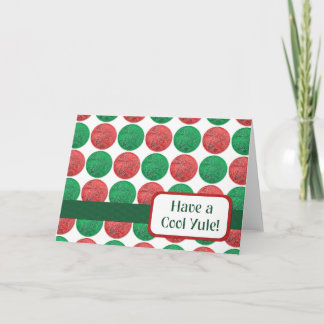 Cartão De Festividades Tenha um Yule legal!