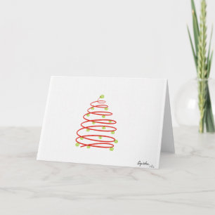 Cartão De Festividades Tênis Chrismas