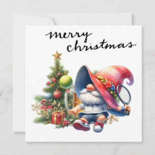 Cartão De Festividades Tênis Natal temático